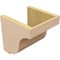 Ekena Millwork 9"W x 9"D x 9"H Wide Van Buren Rough Cedar Woodgrain TimberThane Corbel, Primed Tan CORUR09X09X09VANRCPR - alternate 6